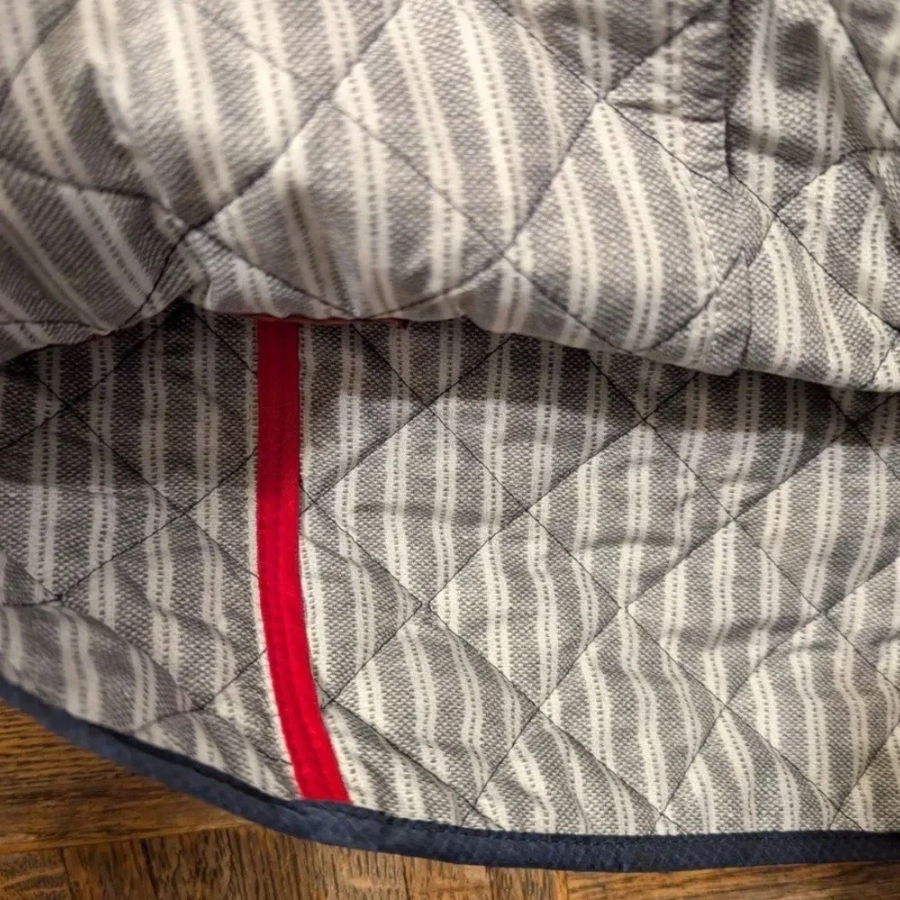 Isaia Men’s Vest L (EU 52) Quilted Puffer Blue, Lining, Extralight Aqua, Italy - Picture 9 of 12